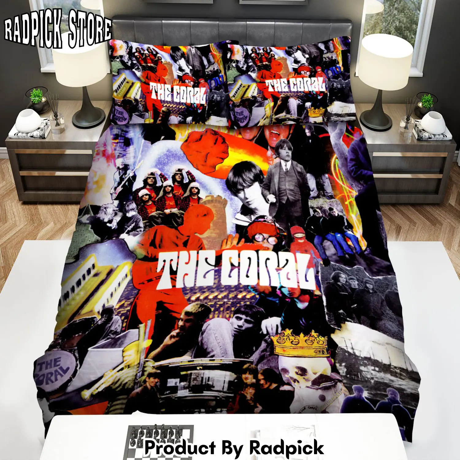 Radpick the coral the coral album cover bed sheets spread comforter duvet cover bedding sets rp3271314